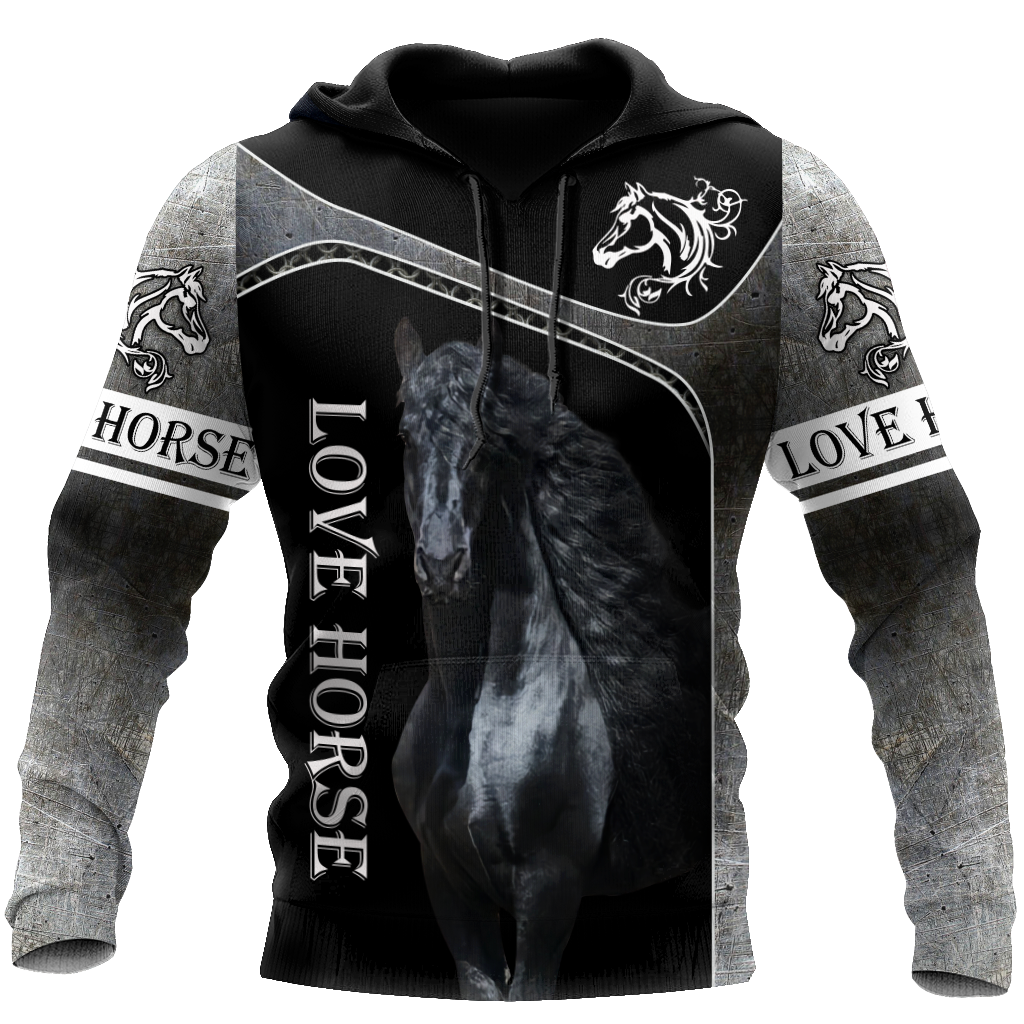 Love Friesian Horse 3D All Over Printed Unisex Shirts TNA11232002