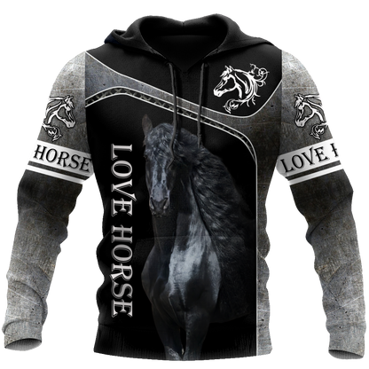 Love Friesian Horse 3D All Over Printed Unisex Shirts TNA11232002