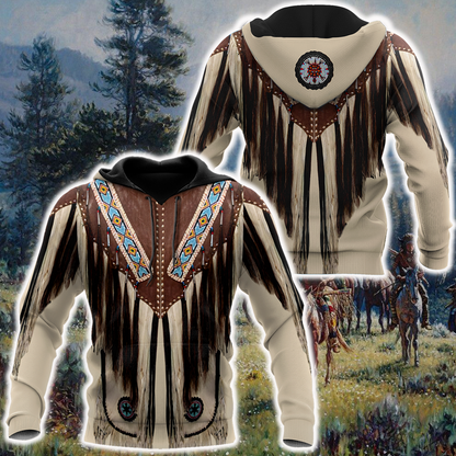 Cowboy Jacket No11 Cosplay 3D Over Printed Unisex Deluxe Hoodie ML