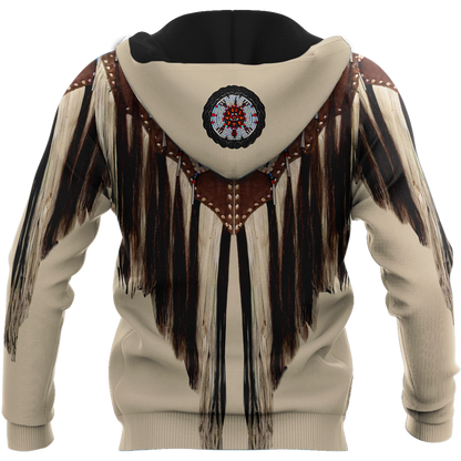 Cowboy Jacket No11 Cosplay 3D Over Printed Unisex Deluxe Hoodie ML