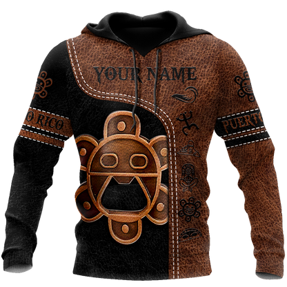 Customize Name Puerto Rico Hoodie For Men And Women