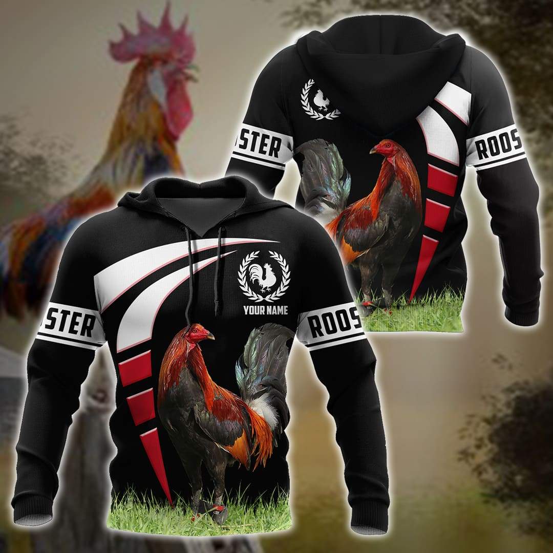 Personalized Polska Rooster 3D All Over Printed Unisex Hoodie