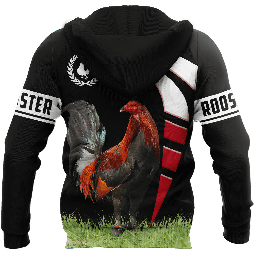 Personalized Polska Rooster 3D All Over Printed Unisex Hoodie