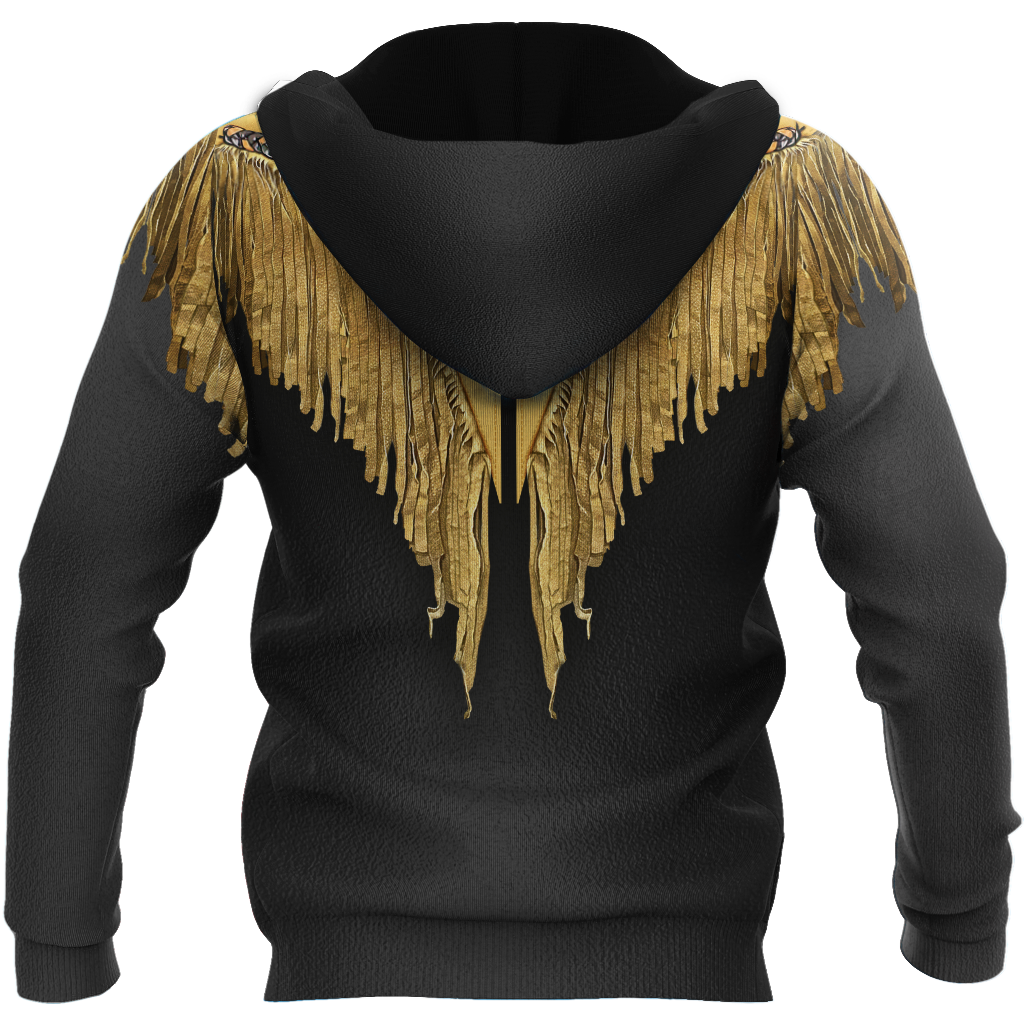 Cowboy Jacket No12 Cosplay 3D Over Printed Unisex Deluxe Hoodie ML