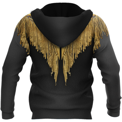 Cowboy Jacket No12 Cosplay 3D Over Printed Unisex Deluxe Hoodie ML