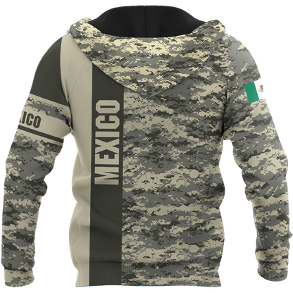 Personalized Mexican 3D All Over Printed Unisex Hoodie