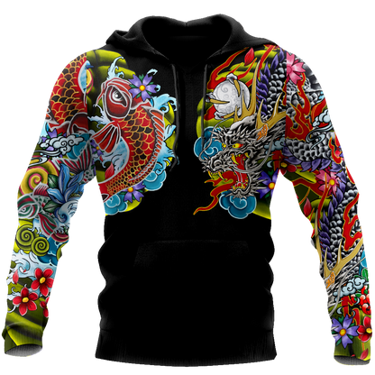 Japan Culture 3D All Over Printed Unisex Shirts