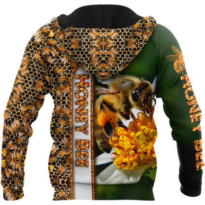 Premium Unisex All Over Printed Honey Bee Shirts MEI