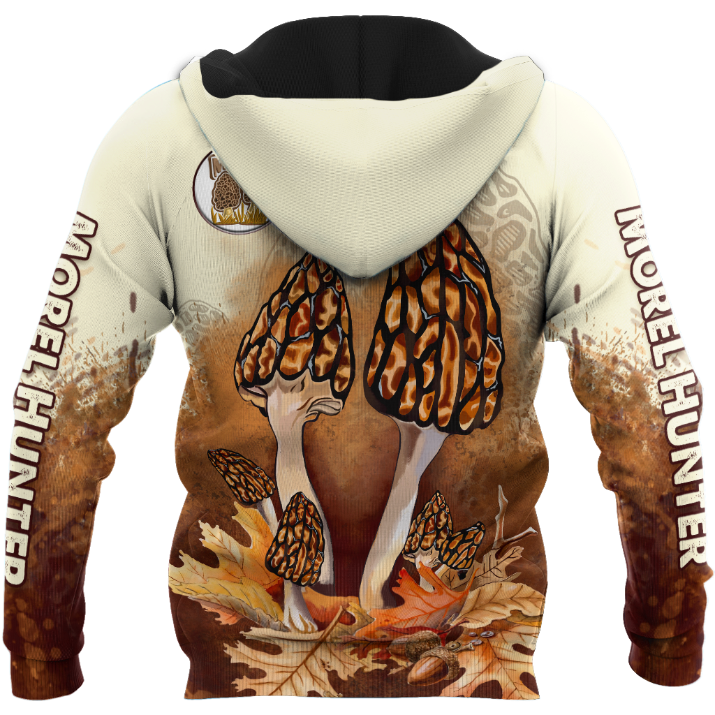 Morel mushrooms hunter 3d print shirts