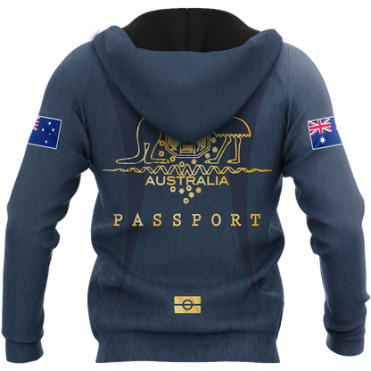 Tmarc Tee Australian passport special unisex 3d print shirts