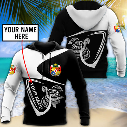 Premium Unisex Hoodie Polynesian Tonga Custom Name ML