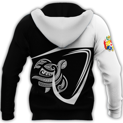 Premium Unisex Hoodie Polynesian Tonga Custom Name ML