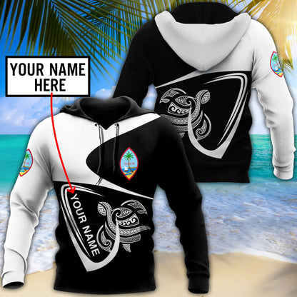 Premium Unisex Hoodie Polynesian Guam Custom Name ML