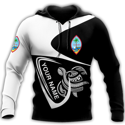 Premium Unisex Hoodie Polynesian Guam Custom Name ML