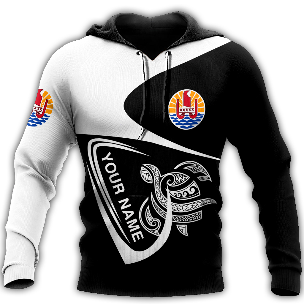 Premium Unisex Hoodie Polynesian Tahiti Custom Name ML