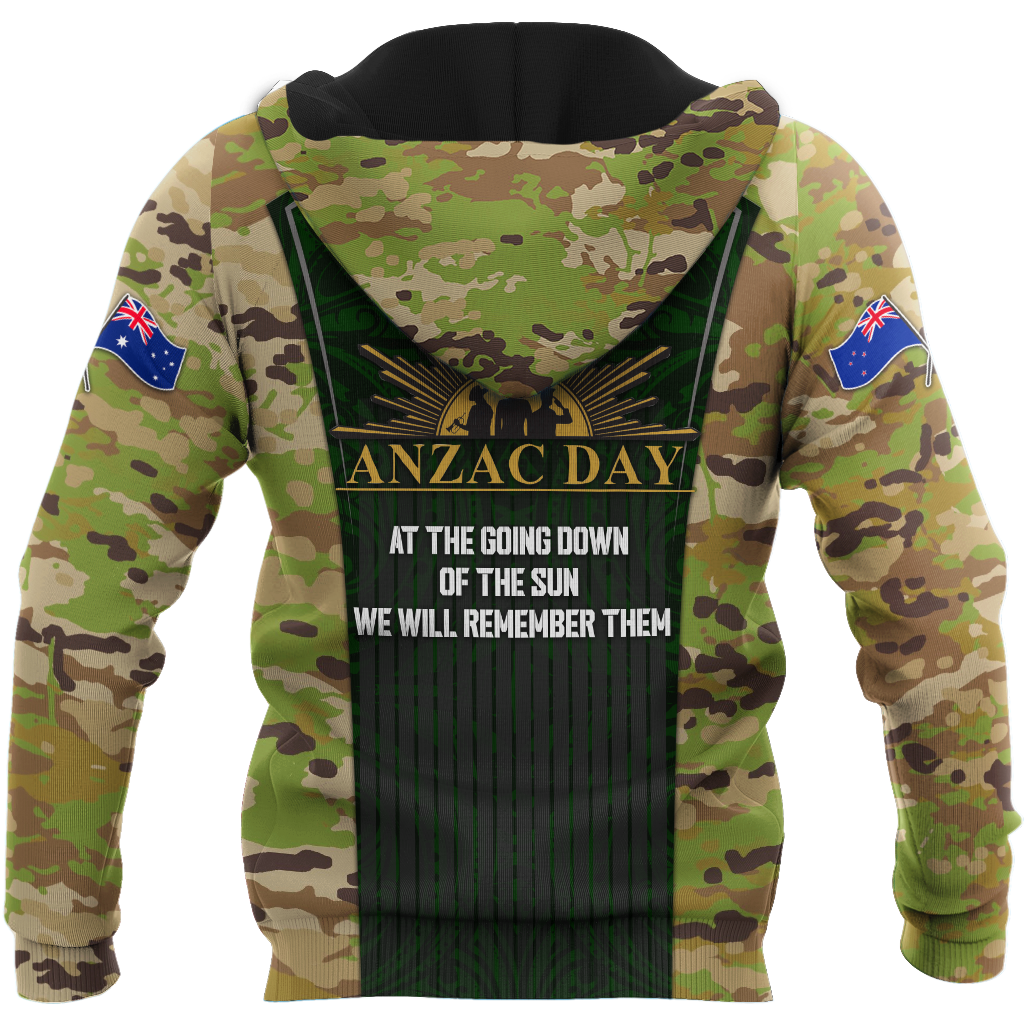 Lest We Forget Anzac Day 3D All Over Printed Unisex Shirts