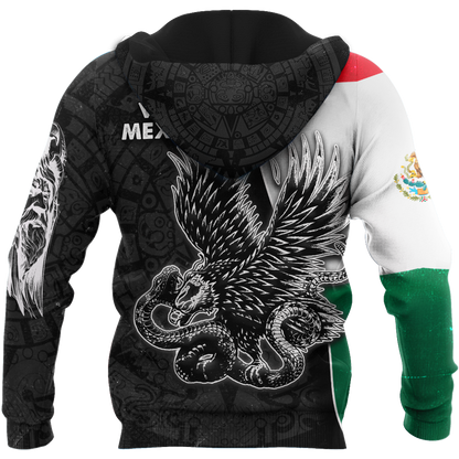 Personalized Mexican Hoodie 3D All Over Printed Unisex Hoodie