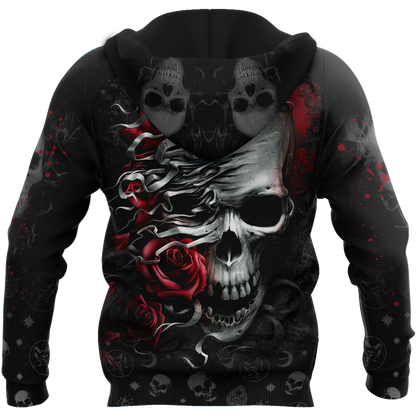 Skull Hoodie For Men And Women TNA13032107