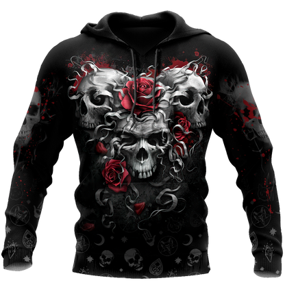 Skull Hoodie For Men And Women TNA13032107