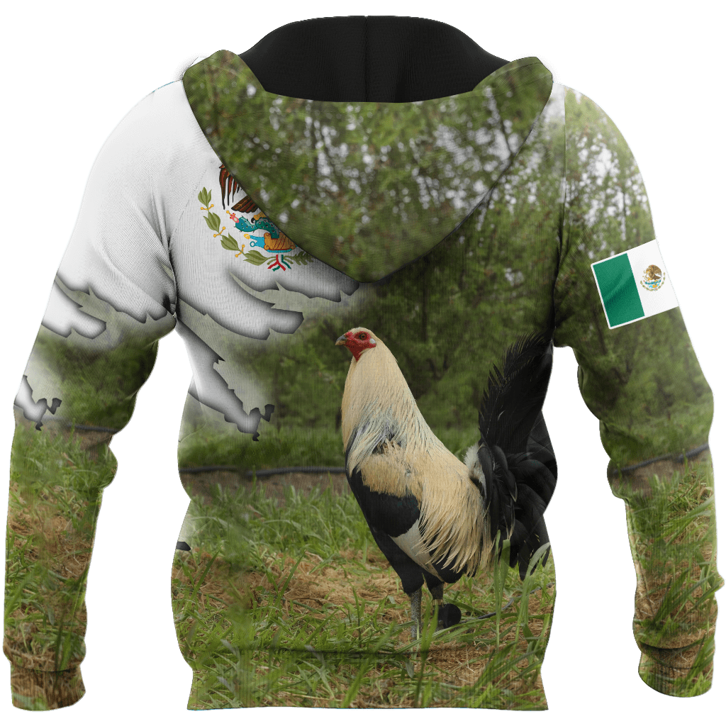 Mexican Rooster 3D Printed Unisex Shirts HHT13052107