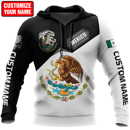 Personalized Name Mexican 3D All Over Printed Unisex Shirts