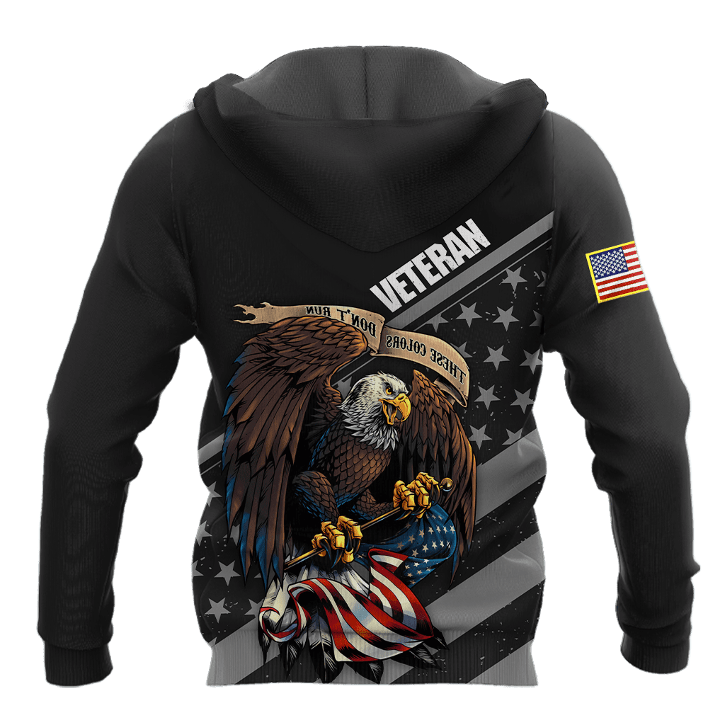 Premium Unique Veterans Polo Shirts Ultra Soft And Comfort Black Collar Black