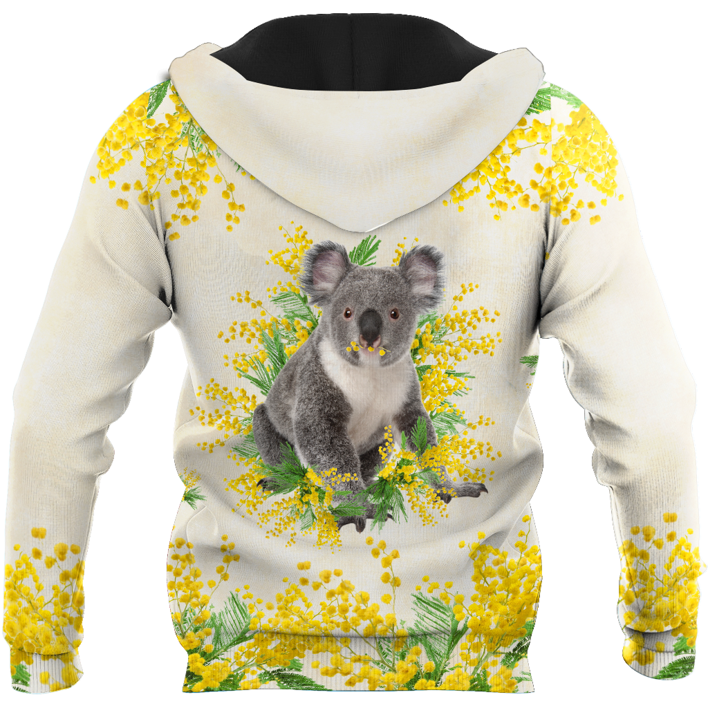 Tmarc Tee Custom name Australia Koala Golden Wattle Shirts