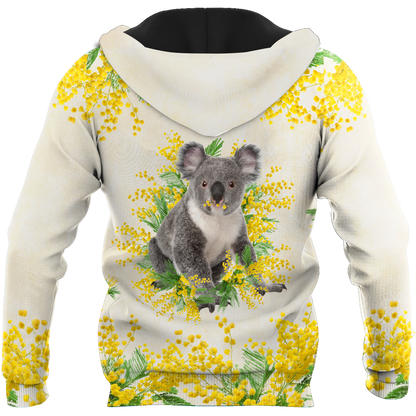 Tmarc Tee Custom name Australia Koala Golden Wattle Shirts