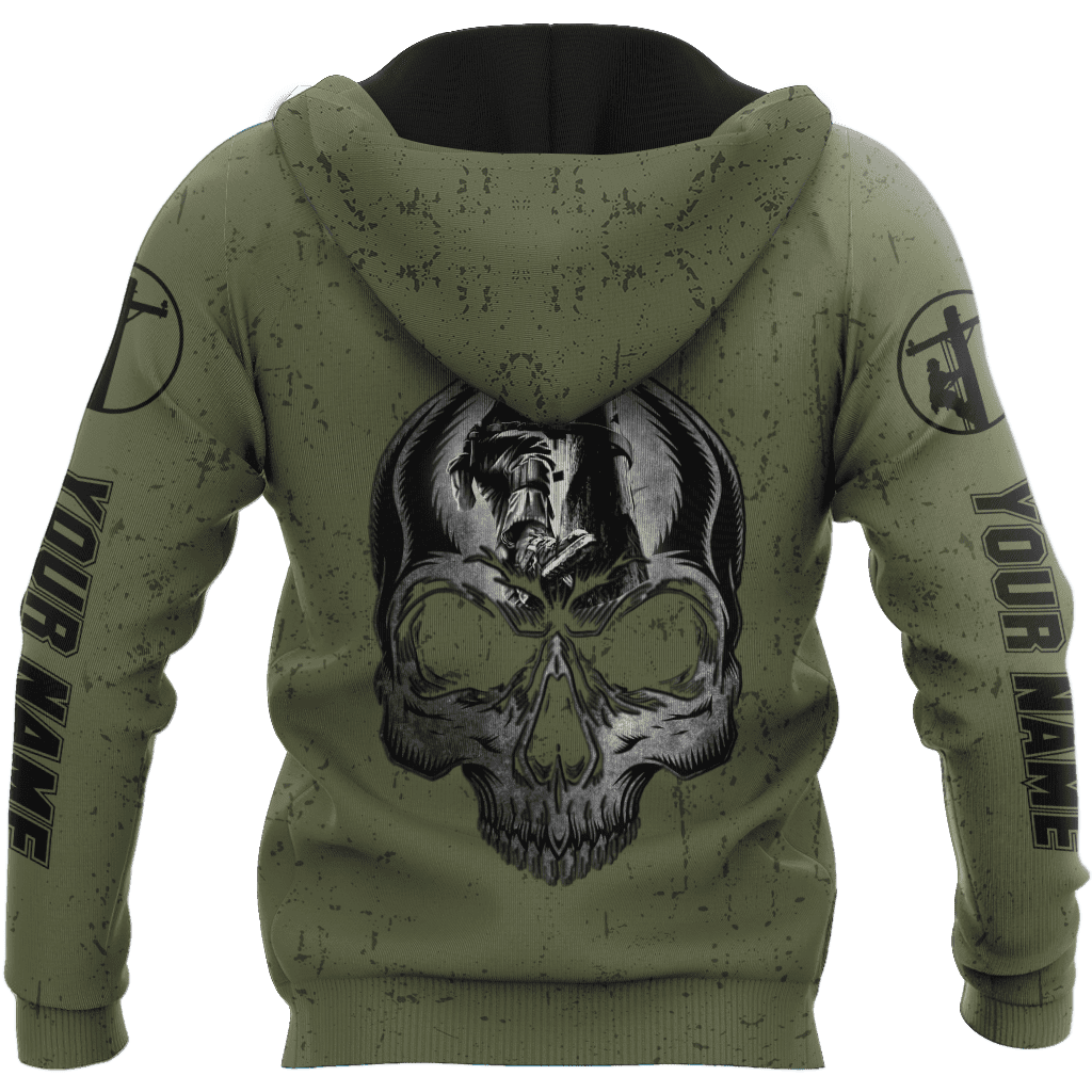 Customize Name Lineman Hoodie For Men And Women