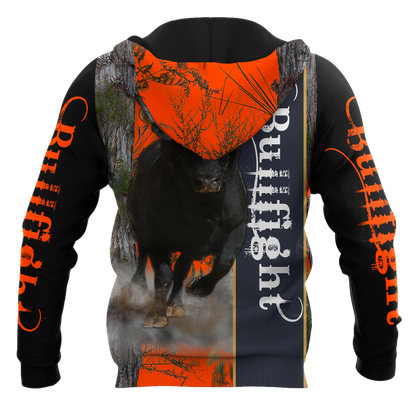 Bullfight Persionalized Name 3D All Over Printed Shirts