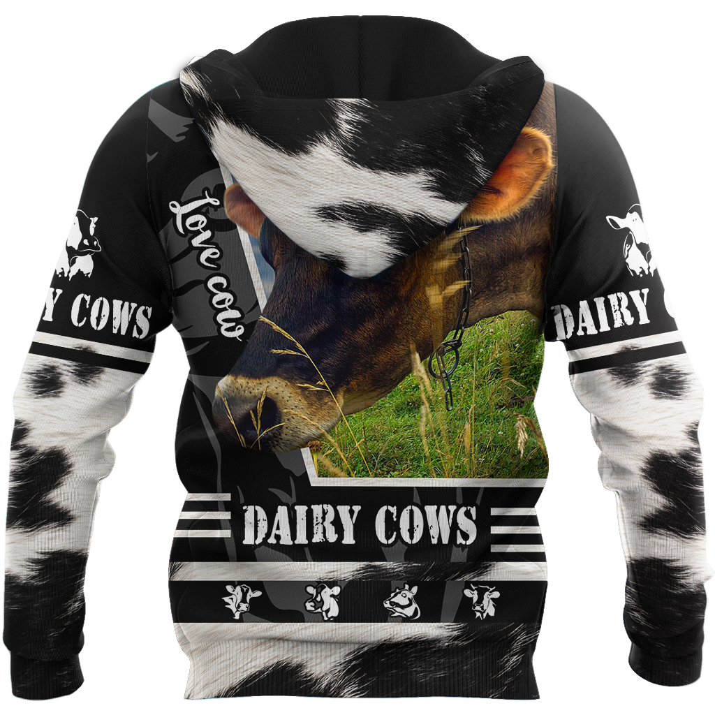 Dairy Cows 3D All Over Printed Unisex Shirts DD1412202