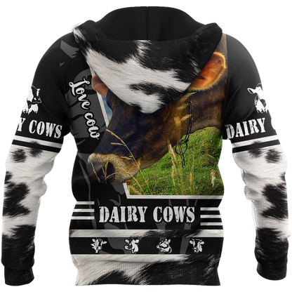 Dairy Cows 3D All Over Printed Unisex Shirts DD1412202