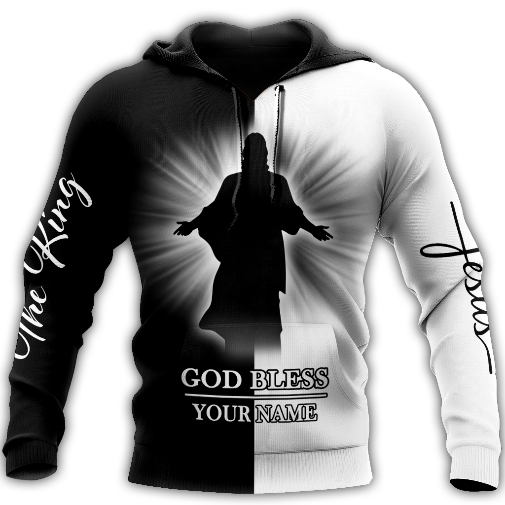 Premium Christian Jesus Personalized Name 3D All Over Printed Unisex Shirts - Amaze Style™-Apparel