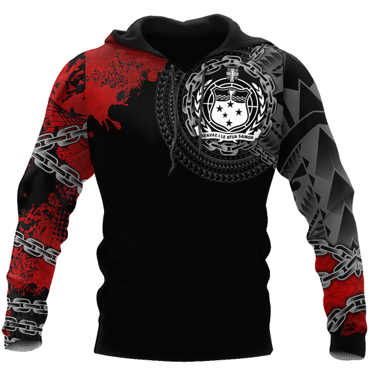 Amazing Polynesian Samoa Chain Unisex Deluxe Hoodie ML