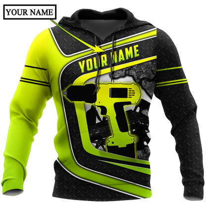 The Roofer Man - Persionalized Name 3D All Over Printed Shirts