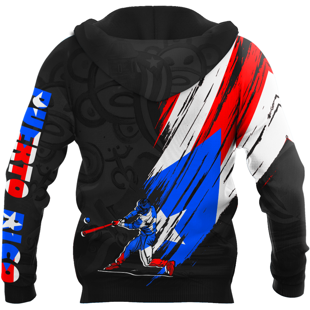 Custom Name Puerto Rico Hoodie For Men And Women