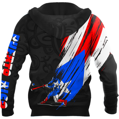 Custom Name Puerto Rico Hoodie For Men And Women