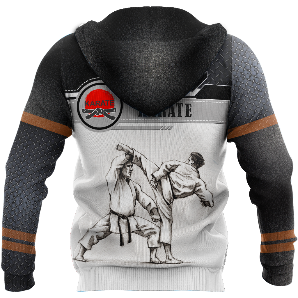 Customize Name Karate Hoodie For Men And Women TNA15032102