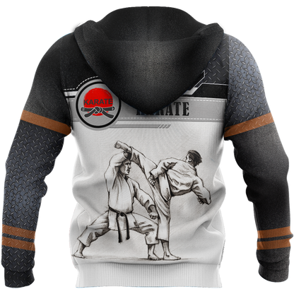 Customize Name Karate Hoodie For Men And Women TNA15032102