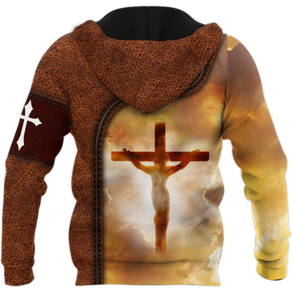 Premium Jesus Christ on the Cross 3D All Over Printed Shirts