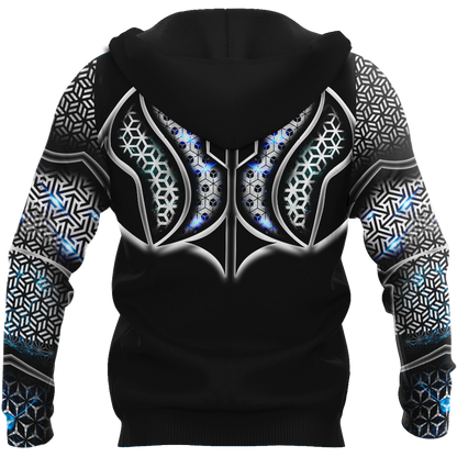 Premium Unisex Geometric Hoodie ML