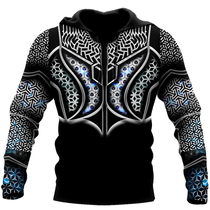 Premium Unisex Geometric Hoodie ML
