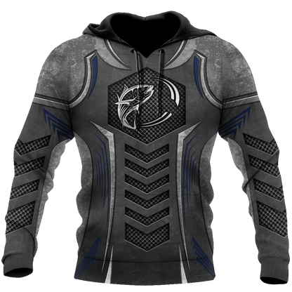 Tuna Fishing Metal 3D design print shirts