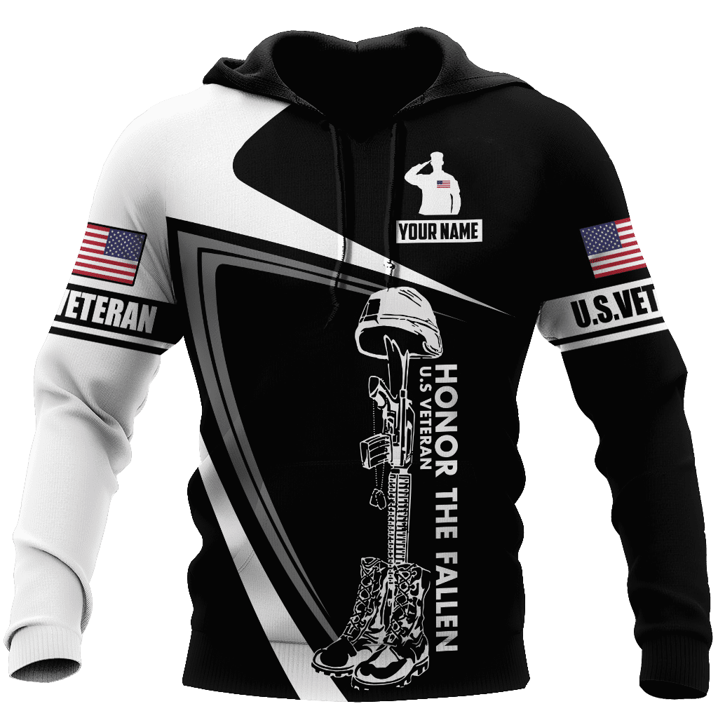 Custom name US Veteran 3D printed shirts Proud Military