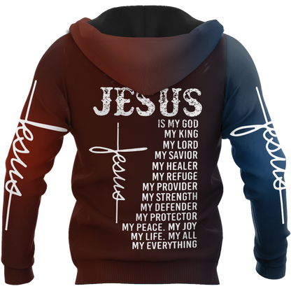 God My Savior - Christian - 3D All Over Printed Style for Men and Women