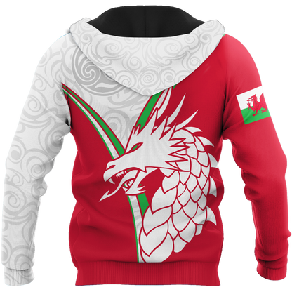 Premium Personalized 3D Printed Wales Dragon Shirts MEI