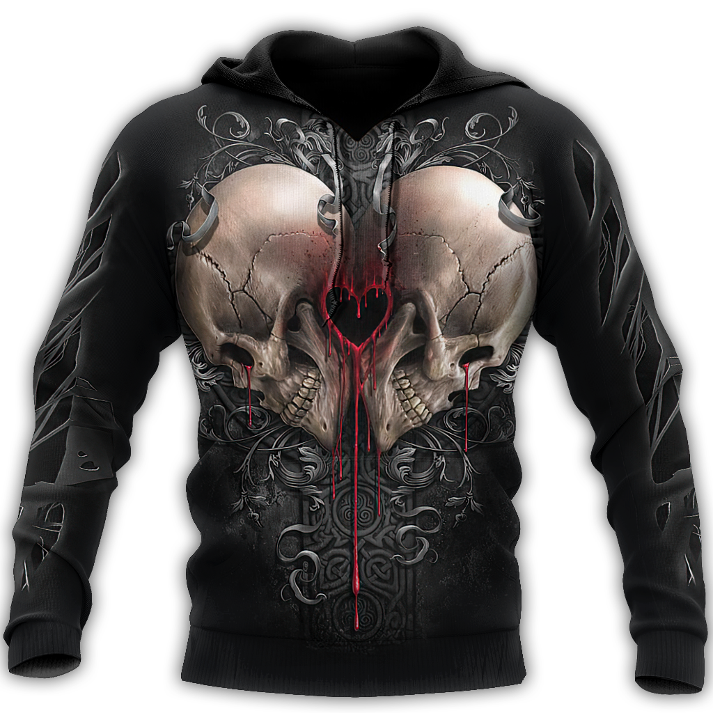Customize Name Tattoo Skull Hoodie For Men And Women NTN16032104