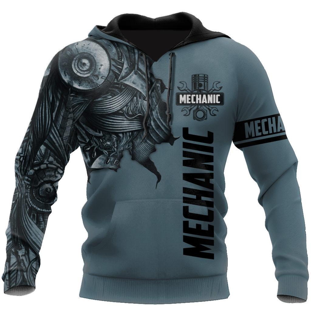 Mechanic Tattoo I'm Here Because You Broke Something All Over Printed Unisex Shirts TN