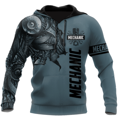 Mechanic Tattoo I'm Here Because You Broke Something All Over Printed Unisex Shirts TN