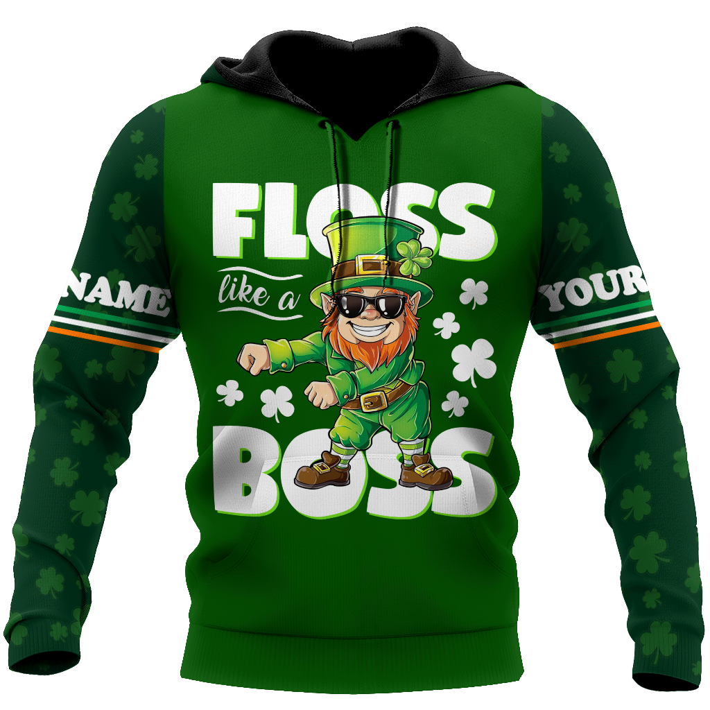 Premium Customize Name Irish Saint Patrick's Day 3D All Over Printed Unisex Shirts